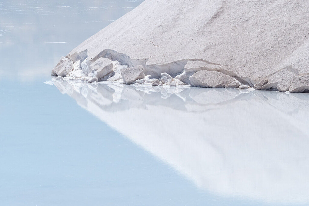 Salinas Grandes, a huge salt flat in Jujuy and Salta, Argentina. Its lithium, sodium and potassium mining potential faces opposition from indigenous communities and environmental activists.