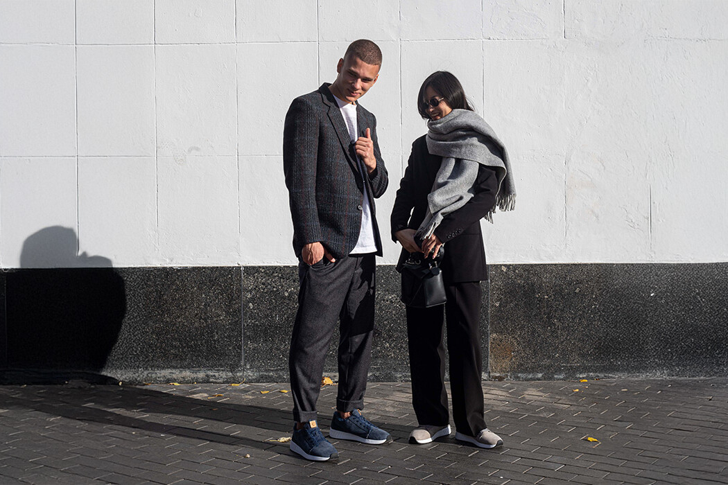 BNSM Sneaker mit Merinowolle