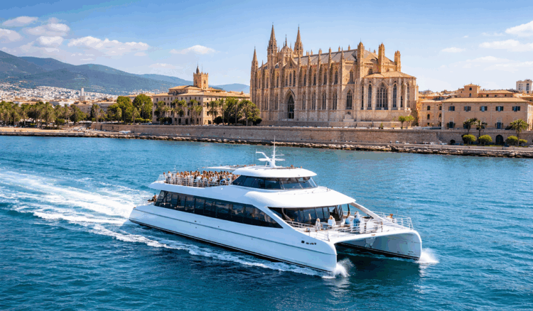 Mit dem geplanten „Bus Nàutic“ entsteht derzeit ein innovatives Mobilitätskonzept, das den Verkehr auf der Insel neu denken will – und zwar auf dem Wasser.