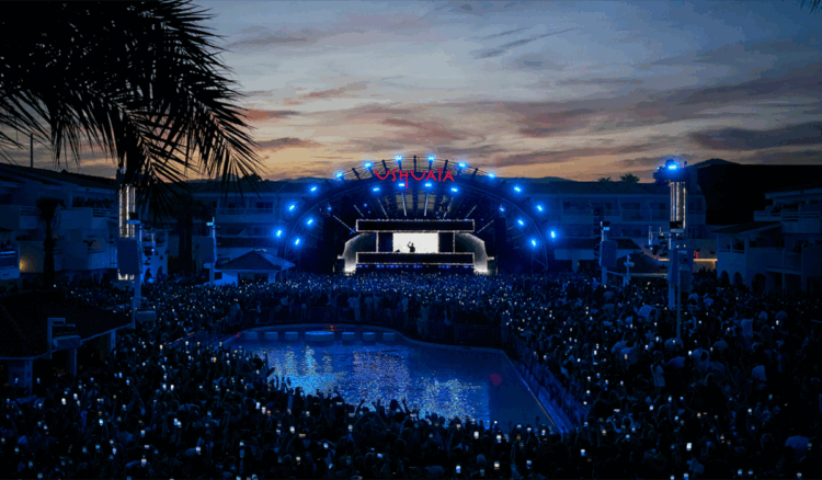 Calvin Harris im Ushuaïa Ibiza